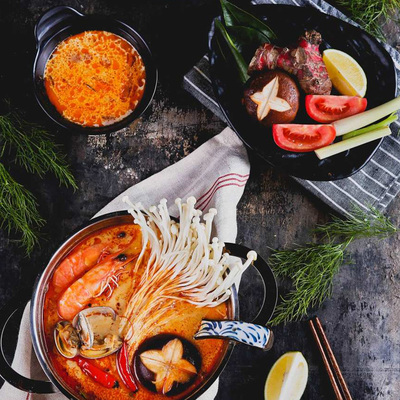 泰式冬阴功火锅底料汤底料酸辣开胃