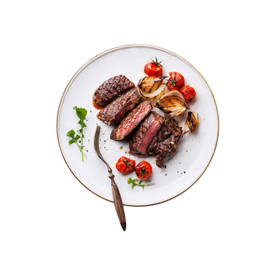 情人节情侣大餐香辣牛扒