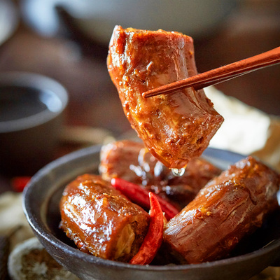 烧烤鸭脖卤味肉干肉脯零食小吃美食休闲食品